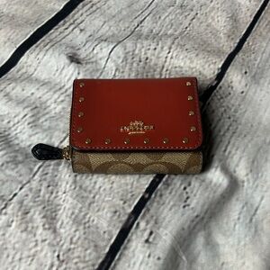 Coach Brown and Black Wallet